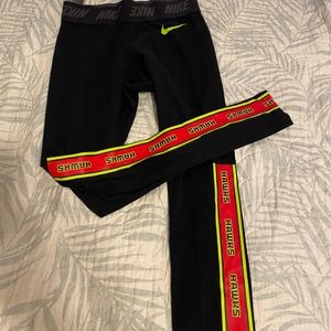 Nike Atlantic Hawks official leggings.  NBA official. Size Medium.